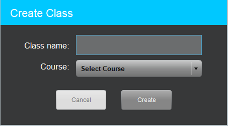 Create Class