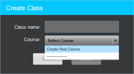 Create Course