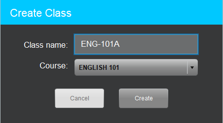 Create New Class