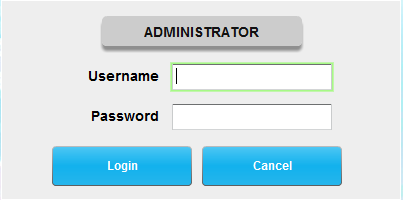 Adminstrator Username and Password