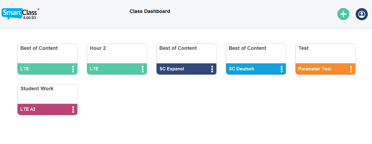 Class Dashboard