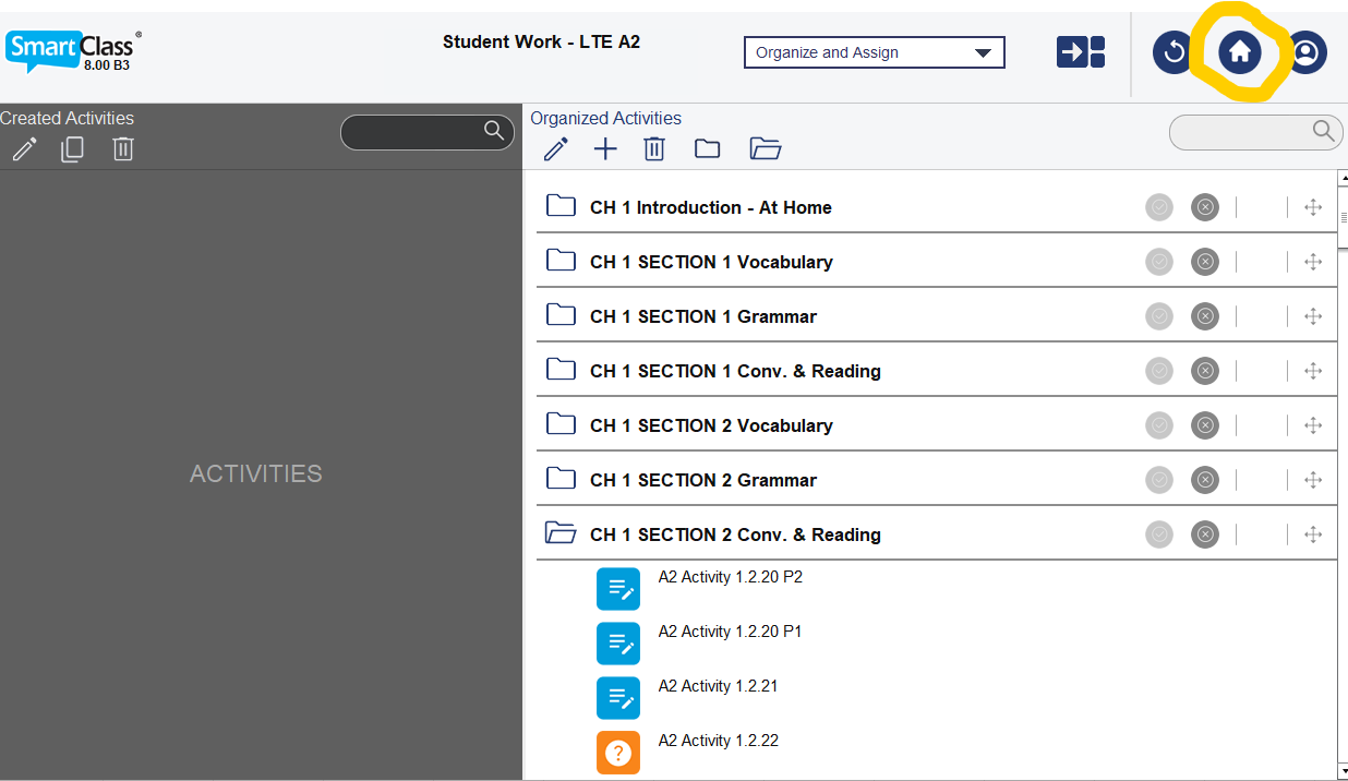 Class Dashboard