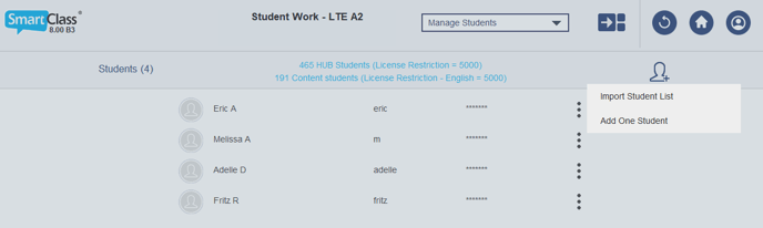 Student options
