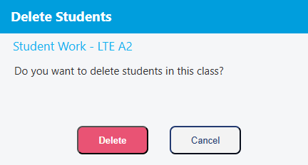 Delete Students