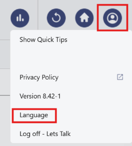 language setting