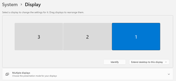 windows 11 display