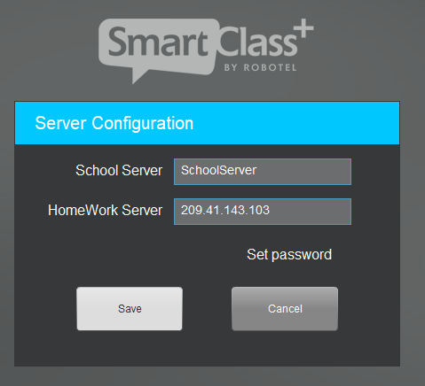 Server Configuration