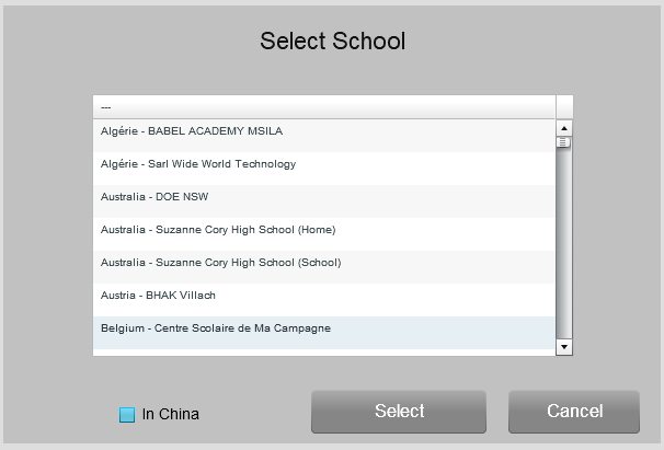 Select School